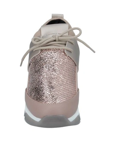 Shop Alexander Smith Sneakers In Copper