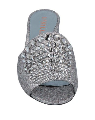 Shop Le Silla Sandals In Silver