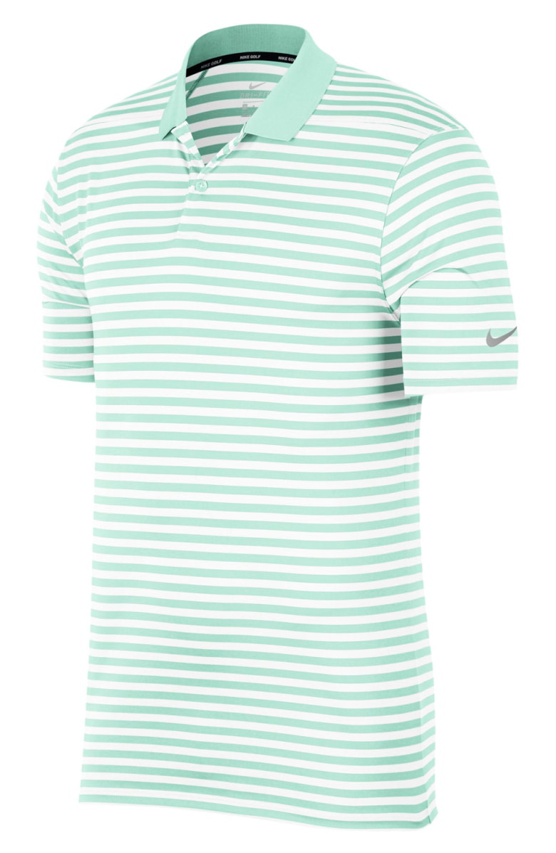 nike dry victory stripe polo
