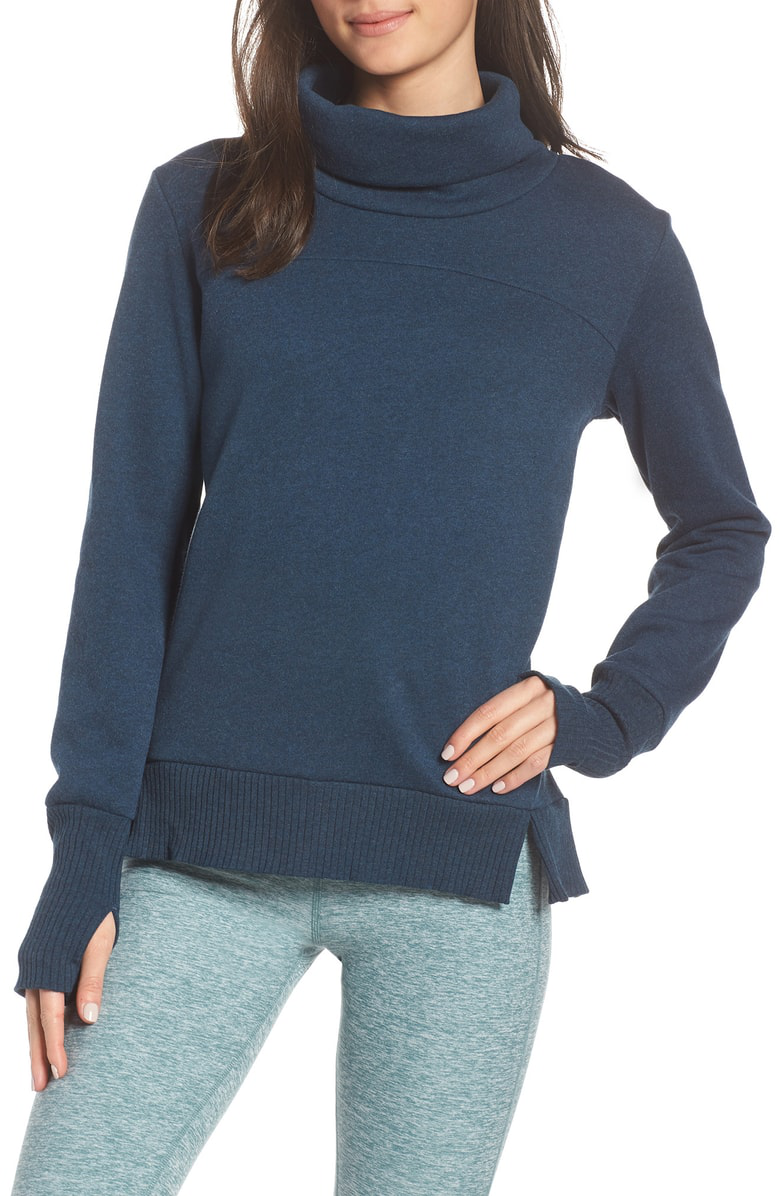 alo funnel neck sweatshirt