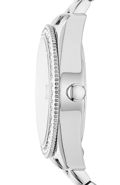 Shop Fossil Scarlette Crystal Bracelet Watch, 32mm In No_color