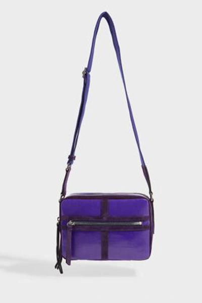 Shop Isabel Marant Tinken Shoulder Bag In Purple