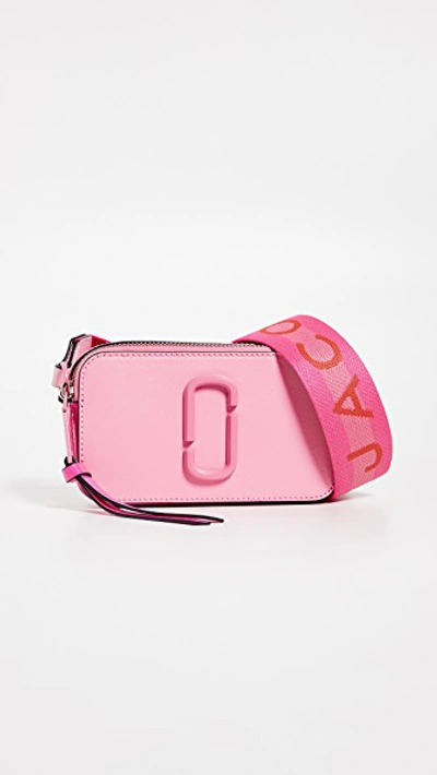 Marc Jacobs Women's The Jelly Glitter Snapshot Bag - Pink Multi