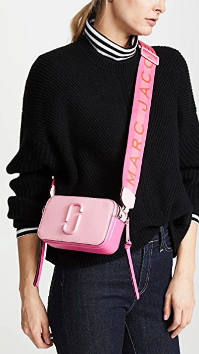 Marc Jacobs Snapshot Camera Bag In Pink Multi