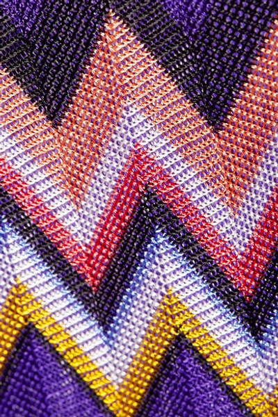 Shop Missoni Mare Crochet-knit Swimsuit In Pink