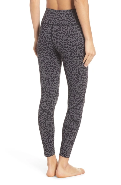 Shop Varley Bedford Tights In Midnight Cheetah