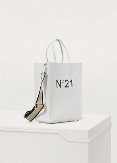 Shop N°21 Small Shopping Bag In White