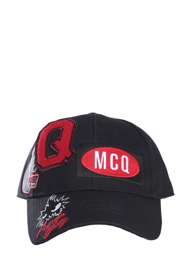 Shop Mcq By Alexander Mcqueen Mcq Alexander Mcqueen Baseball Cap In Nero