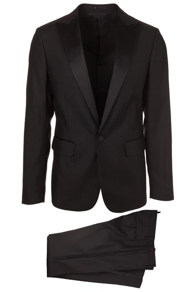 Shop Dsquared2 Smoking Suit In Black
