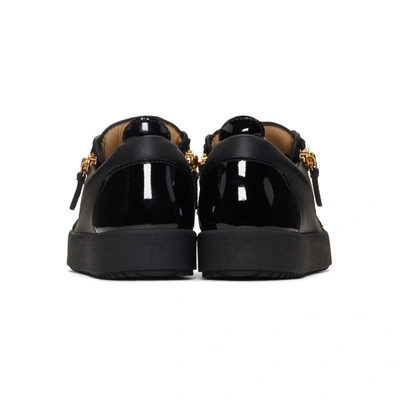 Shop Giuseppe Zanotti Black May London Sneakers In Nero