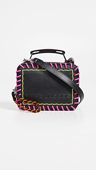Shop Marc Jacobs The Box 20 Bag In Black