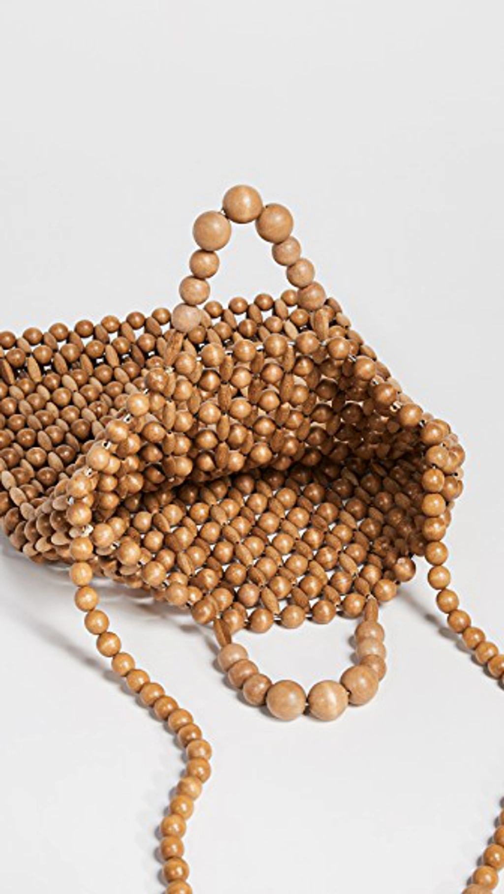 Cult Gaia Natural Bamboo Riya Tote Bag ModeSens