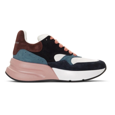 Shop Alexander Mcqueen Multicolor Oversized Runner Sneakers