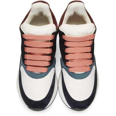 Shop Alexander Mcqueen Multicolor Oversized Runner Sneakers