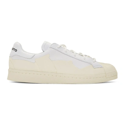 Shop Y-3 White Super Takusan Sneakers