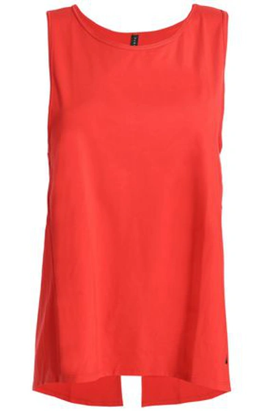 Shop Purity Active Woman Split-back Stretch Tank Red