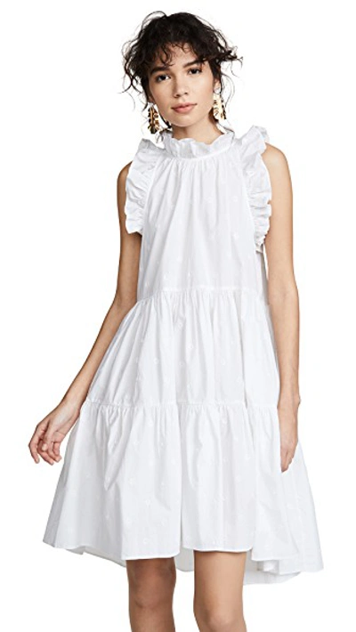 Shop Ulla Johnson Tamsin Dress In Blanc