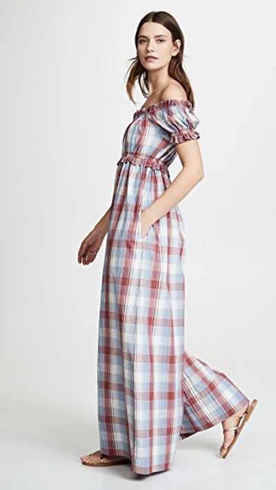 Shop Ulla Johnson Gigi Jumpsuit In Madras