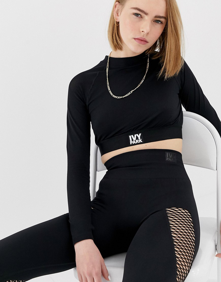 active crop top long sleeve