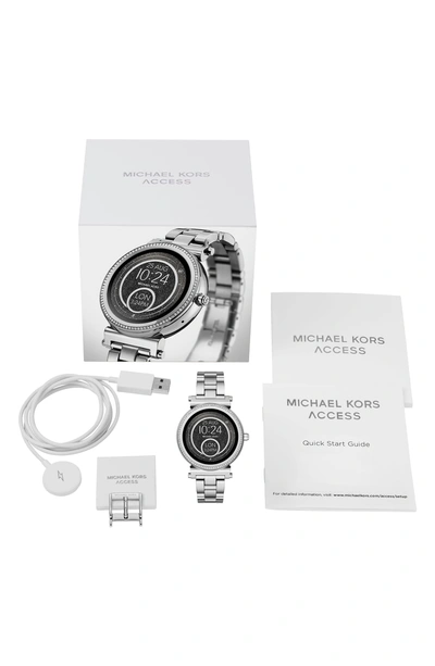 Shop Michael Kors Sofie Smart Bracelet Watch, 42mm In No_color