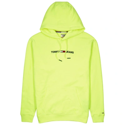 Tommy Jeans Neon Yellow Cotton-blend Sweatshirt | ModeSens