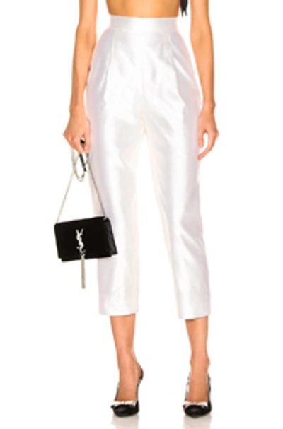 Shop Rasario Cropped Pant In White