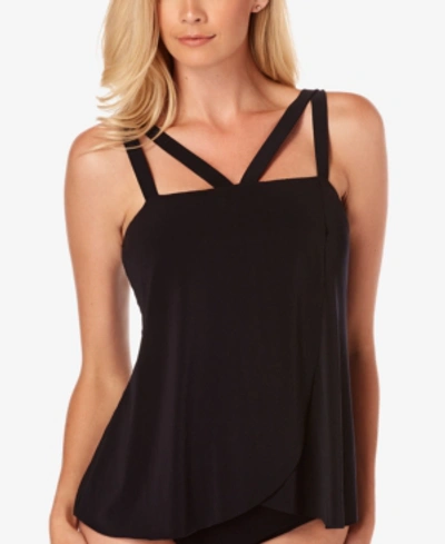 Shop Magicsuit Solid Michelle Tankini Top Women's Swimsuit In Black