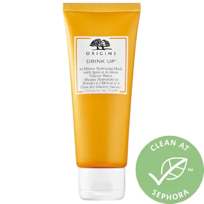 Shop Origins Drink Up&trade; 10 Minute Hydrating Mask With Apricot & Swiss Glacier Water 2.5 oz/ 75 ml