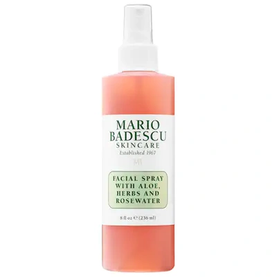 Shop Mario Badescu Facial Spray With Aloe, Herbs And Rosewater 8 oz/ 236 ml