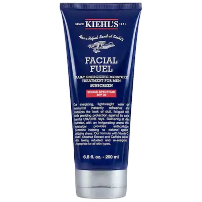 Shop Kiehl's Since 1851 1851 Facial Fuel Sunscreen Broad Spectrum Spf 20 6.8 oz/ 200 ml