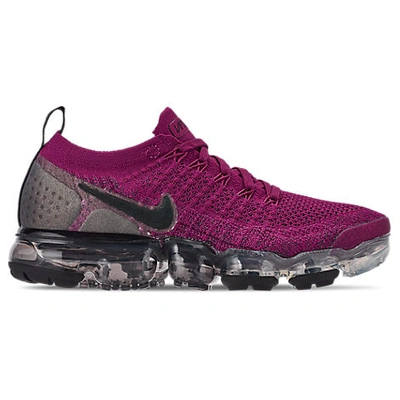 Shop Nike Women's Air Vapormax Flyknit 2 Running Shoes In Purple Size 9.5