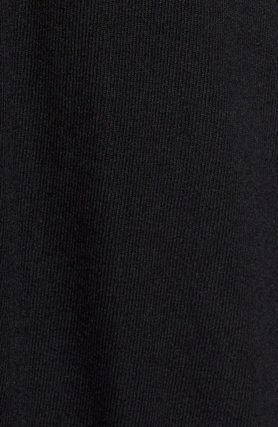 Shop Bobeau High/low Jersey Cardigan In Black