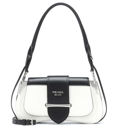 Shop Prada Sidonie Shoulder Bag In White