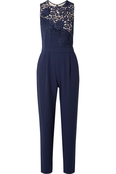 navy blue jumpsuit wedding