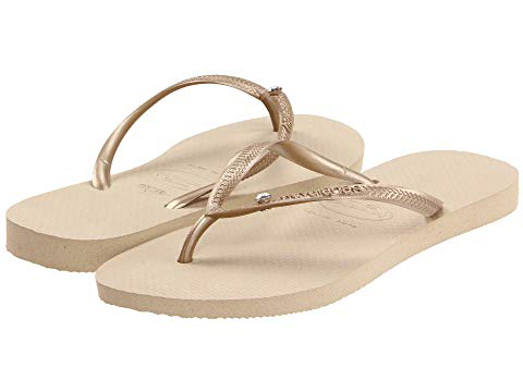 havaianas light gold