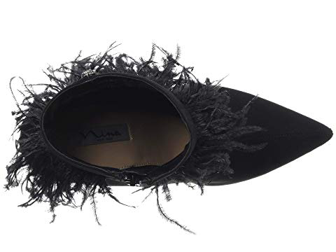 nina danella feather bootie