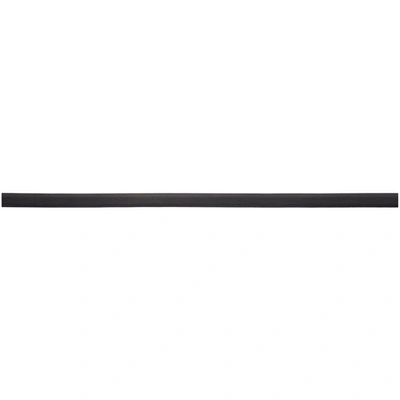 Shop Miu Miu Black Logo Buckle Belt In F0632 Black