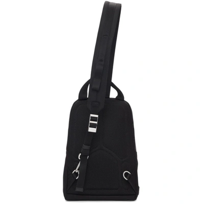 Shop Prada Black Nylon Mountain Messenger Bag In F0002 Nero