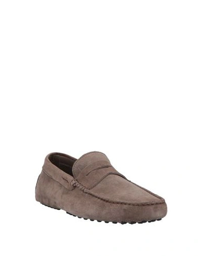 Shop Tod's Loafers In Cocoa