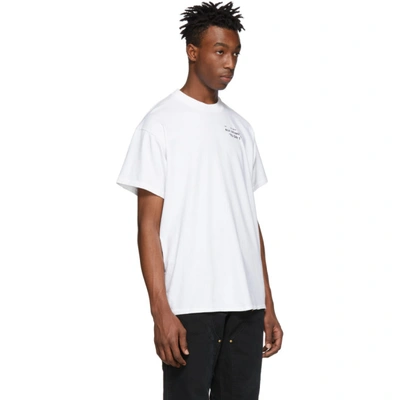 Shop Billy White Small Collection Logo T-shirt In Optic White