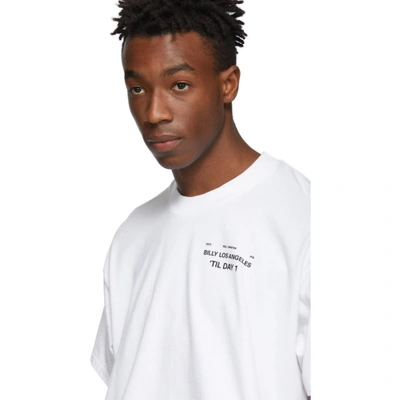 Shop Billy White Small Collection Logo T-shirt In Optic White