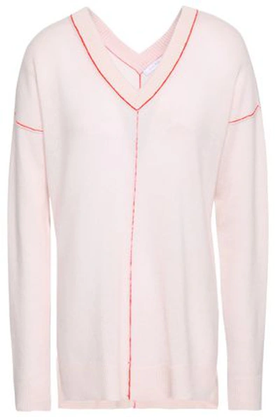 Shop Duffy Woman Cashmere Sweater Baby Pink