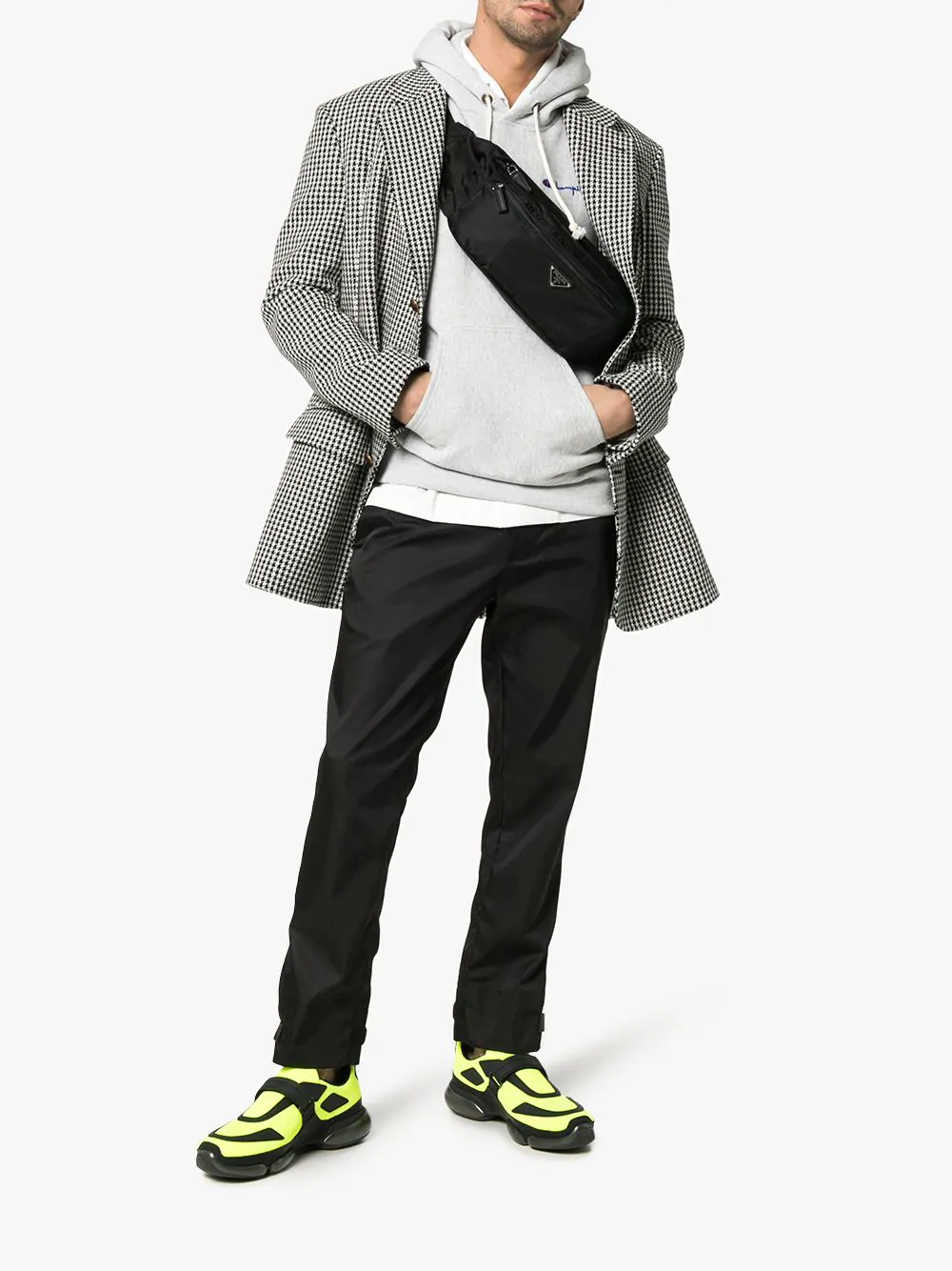 prada cloudbust neon green