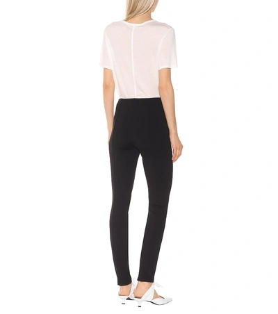 Shop The Row Bosso Stretch Jersey Leggings In Black