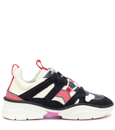 Shop Isabel Marant Kindsay Sneakers In Multicoloured