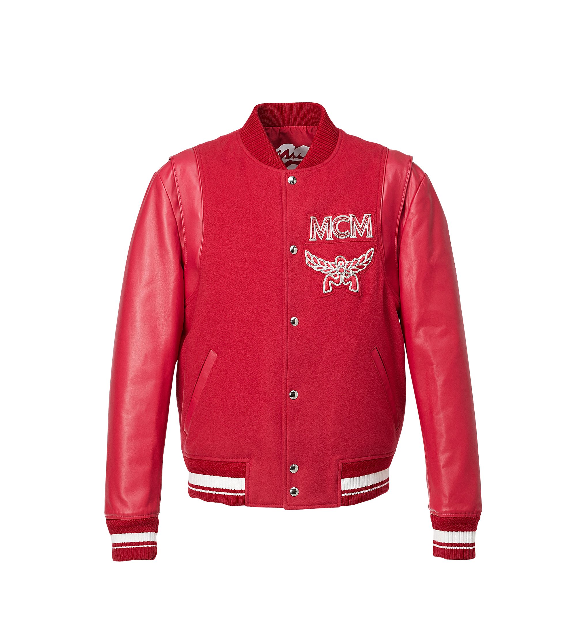 Mcm Men's Stadium Jacket In Ru ModeSens