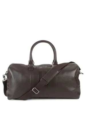 cole haan leather travel bag