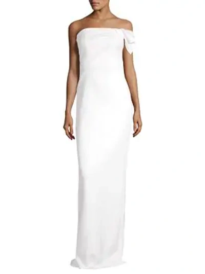 Shop Black Halo Women's Divina Gown In Whip Cream