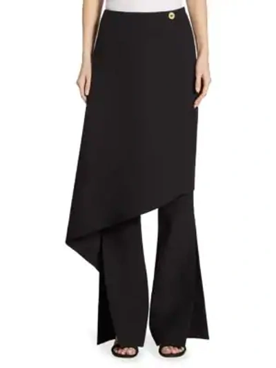 Shop Solace London Sydney Trousers & Skirt In Black