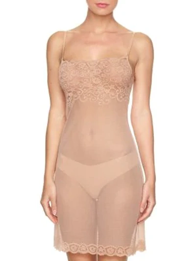 Shop Commando All Lace Slip In True Nude